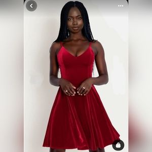Black Milk Festive Red LL Strappy Dress